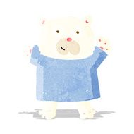 cartoon cute polar bear N2