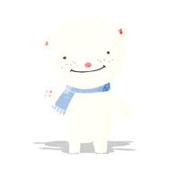 cartoon cute polar bear N3