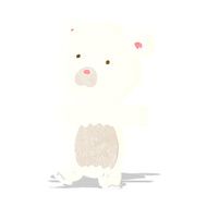 cartoon cute polar bear N4