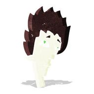 cartoon vampire head N9