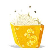 cartoon noodle box N11