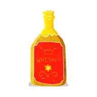 Cartoon Whiskey Bottle N7