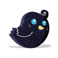Cartoon Bird N166