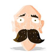 cartoon sad old man N5