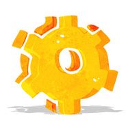 cartoon cog symbol N2