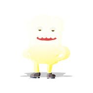 cartoon tooth looking smug N5