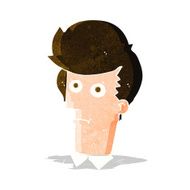 cartoon staring face N4