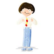 cartoon man wearing braces N3