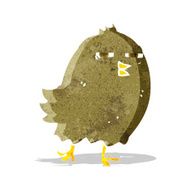funny cartoon bird N66