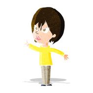 cartoon woman arguing N3