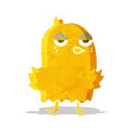cartoon bored bird N3