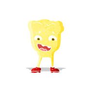 cartoon yellow tooth