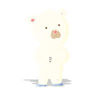 Cartoon Polar Bear Cub N5