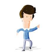cartoon man accusing N6
