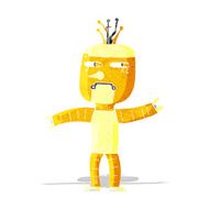 Cartoon Robot N129