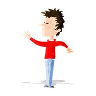 cartoon dismissive man N3