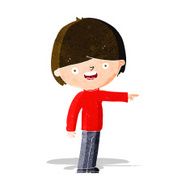 Cartoon Man Pointing N63