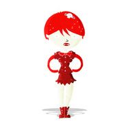 cartoon pretty vampire girl N7