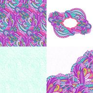 Wavy pattern element set