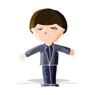 cartoon annoyed man N22