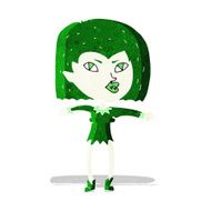 Cartoon Vampire Girl N69