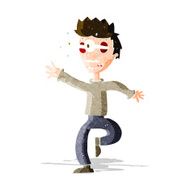 cartoon terrified man with eyes popping out N3