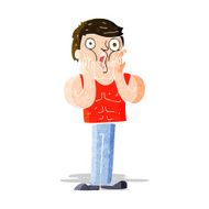 cartoon shocked gym man N5