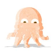 cartoon alien squid face N7