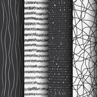 Vector seamless pattern set N3