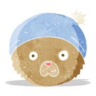 cartoon teddy bear face N3