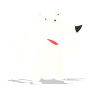 cartoon happy wolf N6