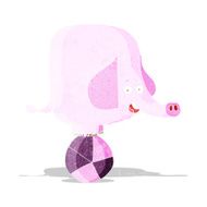 Cartoon Circus Elephant N9