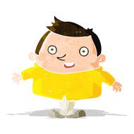 cartoon happy man N135