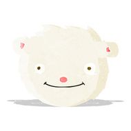Cartoon Polar Bear Head N5