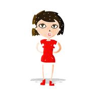 Cartoon Woman N28