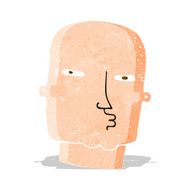 cartoon bald tough guy N6