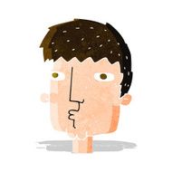 cartoon curious man N22