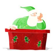 cartoon bored santa claus N3