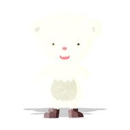 Cartoon Polar Bear Cub N8