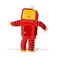 Cartoon Robot N130
