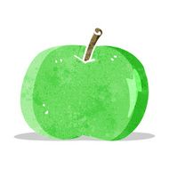 cartoon shiny apple N3