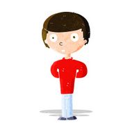 cartoon worried man N32