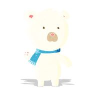 cartoon cute polar bear N9