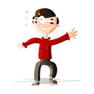 cartoon amazed boy N6