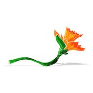 cartoon daffodil flower N2