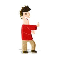 cartoon laughing man N15