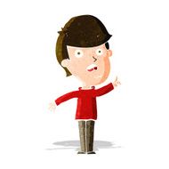 Cartoon Man Asking Question N49