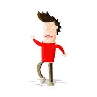 cartoon loudmouth man N3