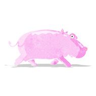 cartoon hippopotamus N6