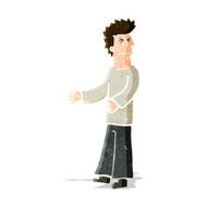 cartoon disgusted man N3
